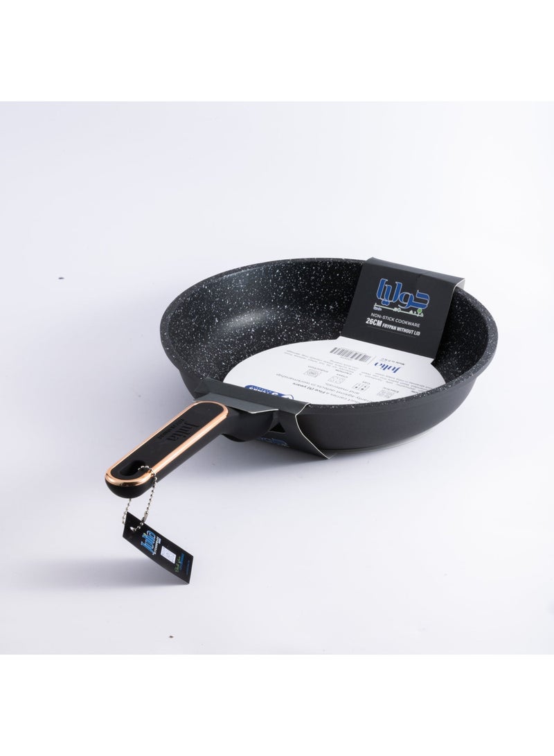 جوليا مِقلاة جوليا إيليت برو بلس 26 سم - أسود - جرانيت أسود غير لاصق - يدعم الحث الحراري - Image 4